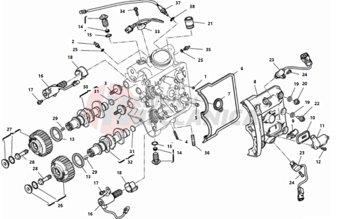 HORIZONTAL CYLINDER HEAD - TIMING