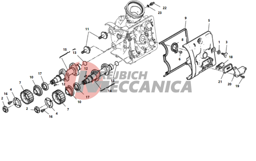 HORIZONTAL CYLINDER HEAD - TIMING