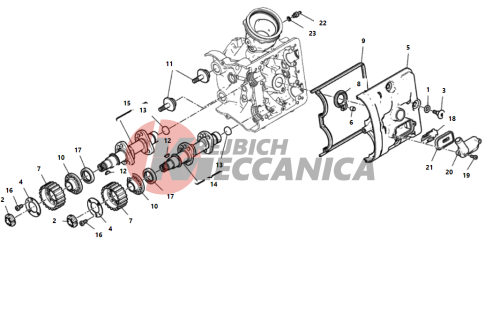 HORIZONTAL CYLINDER HEAD - TIMING