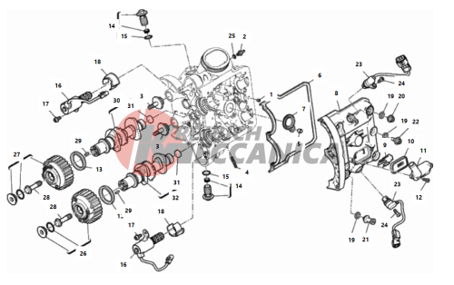 HORIZONTAL HEAD – TIMING SYSTEM