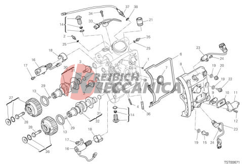 HORIZONTAL HEAD – TIMING SYSTEM