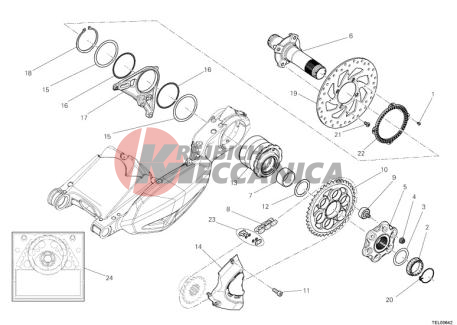 HUB REAR WHEEL