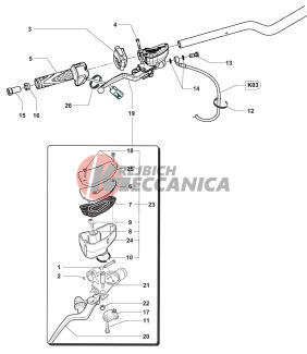 Handlebar Assembly Right