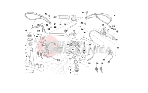 Handlebar and controls