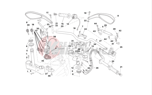 Handlebar and controls