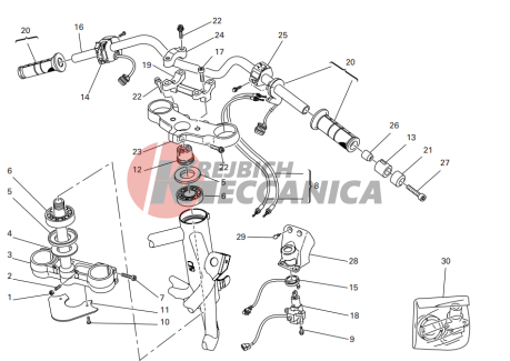 Handlebar and controls