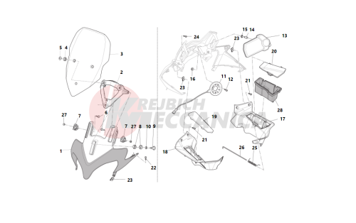 Headlight fairing