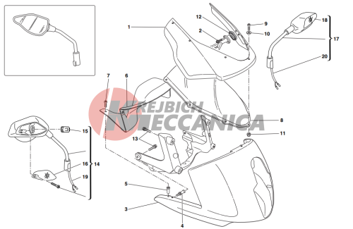 Headlight fairing