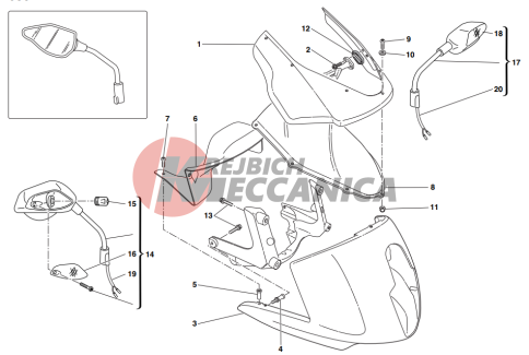 Headlight fairing