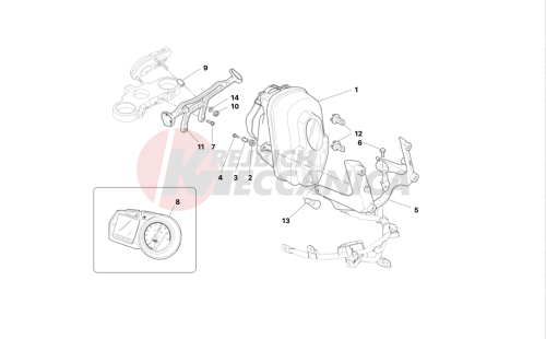 Headlight & instr. panel