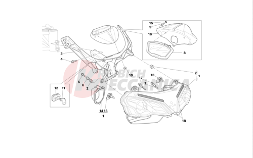 Headlight & instr. panel
