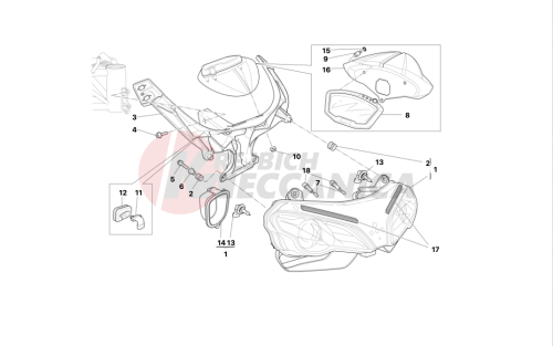 Headlight & instr. panel
