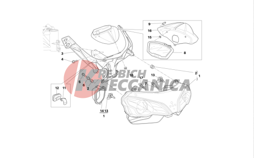 Headlight & instr. panel