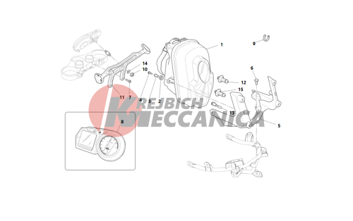 Headlight & instr. panel