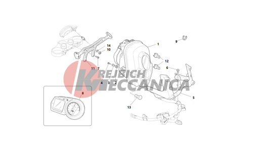 Headlight & instr. panel