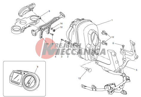 Headlight & instr. panel