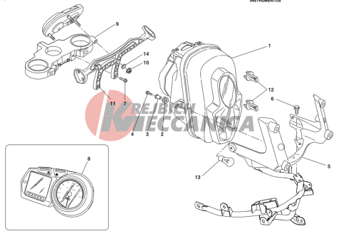 Headlight & instr. panel