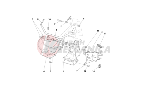 Headlight support