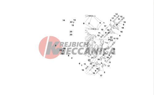 Horizontal cylinder head