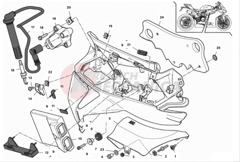 IMPIANTO ELETTRICO DESTRO