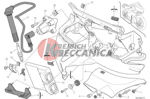 IMPIANTO ELETTRICO DESTRO