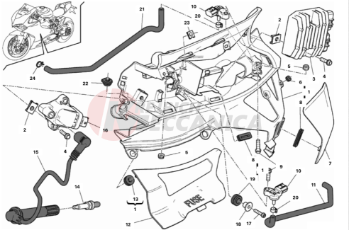 IMPIANTO ELETTRICO SINISTRO
