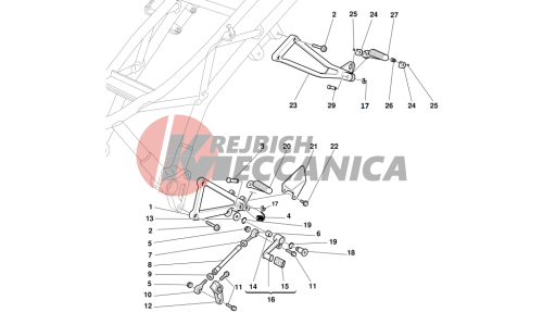 L.H. FOOT RESTS