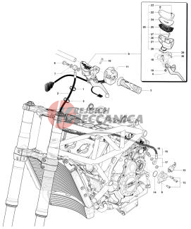 Left-hand Handlebar Assembly Drag