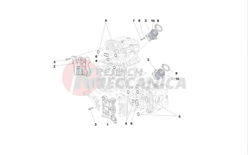 Manifolds and cylinder head covers