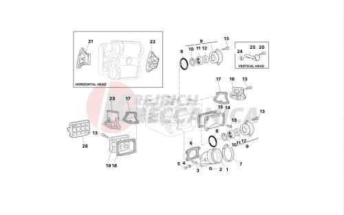 Manifolds and cylinder head covers