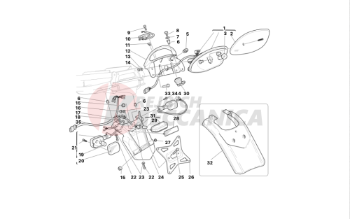 NUMBER PLATE HOLDER