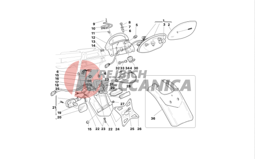 NUMBER PLATE HOLDER