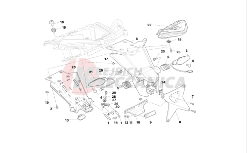 Number plate holder