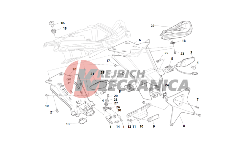 Number plate holder