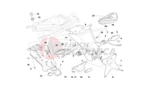 Number plate holder