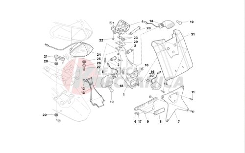 Number plate holder - (aus)