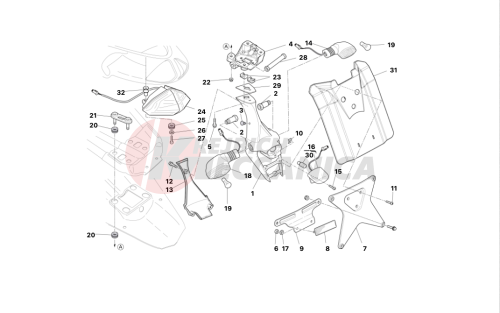 Number plate holder - (aus)