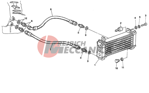 OIL COOLER DM 001365-009755