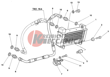 OIL COOLER DM 024037>