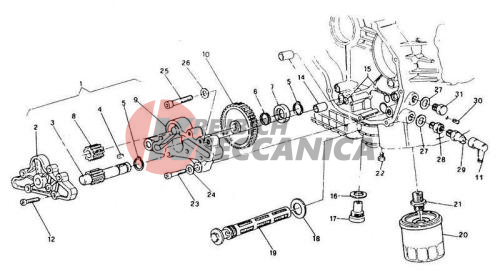 OIL PUMP - FILTER