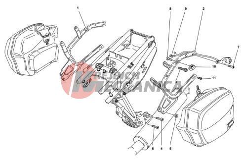 PANNIERS FASTENS