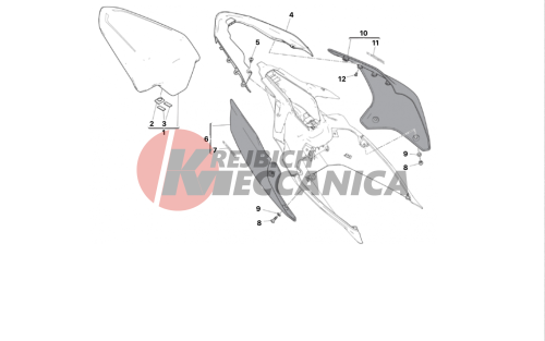 PILLION RIDER SEAT