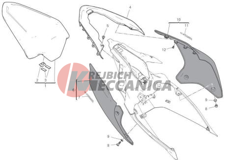 PILLION RIDER SEAT