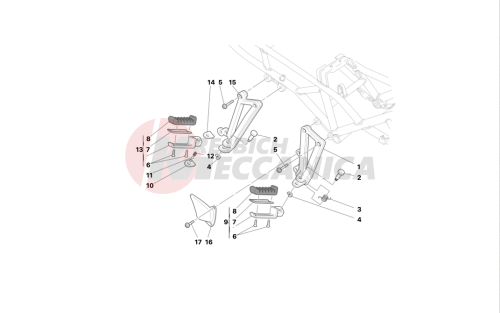 R.H. FOOT RESTS