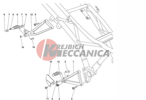 R.H. FOOT RESTS