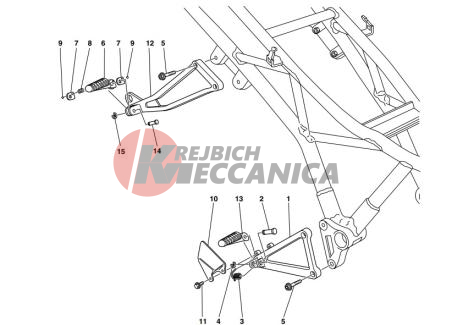 R.H. FOOT RESTS