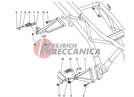 R.H. FOOT RESTS