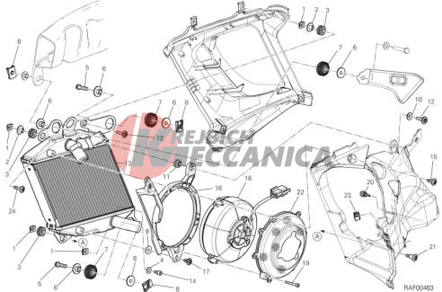 RADIATOR WATER,RH