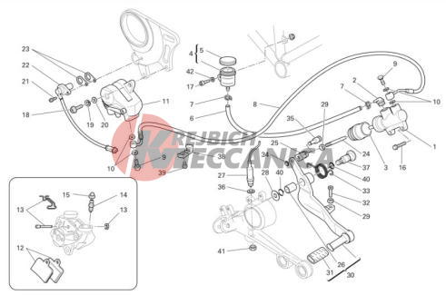 Rear brake