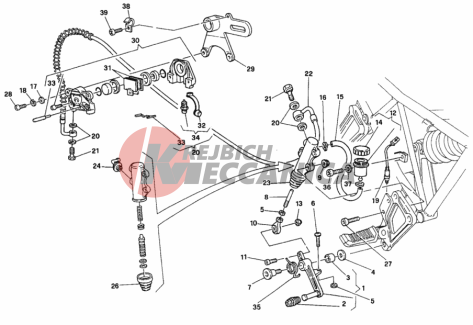 REAR BRAKE SYSTEM 016056-024036